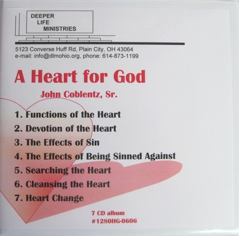 A HEART FOR GOD John Coblentz 7 CD album